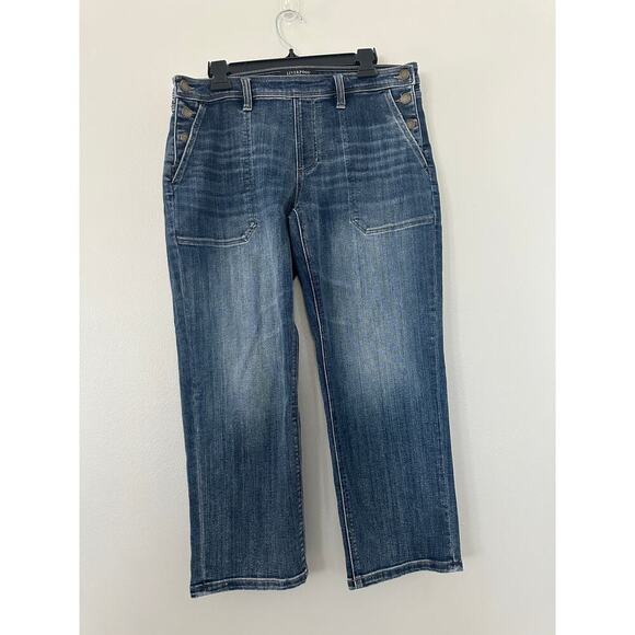 Liverpool Easy Utility Crop Jean Mcbride sz 8/29 - Picture 3 of 7